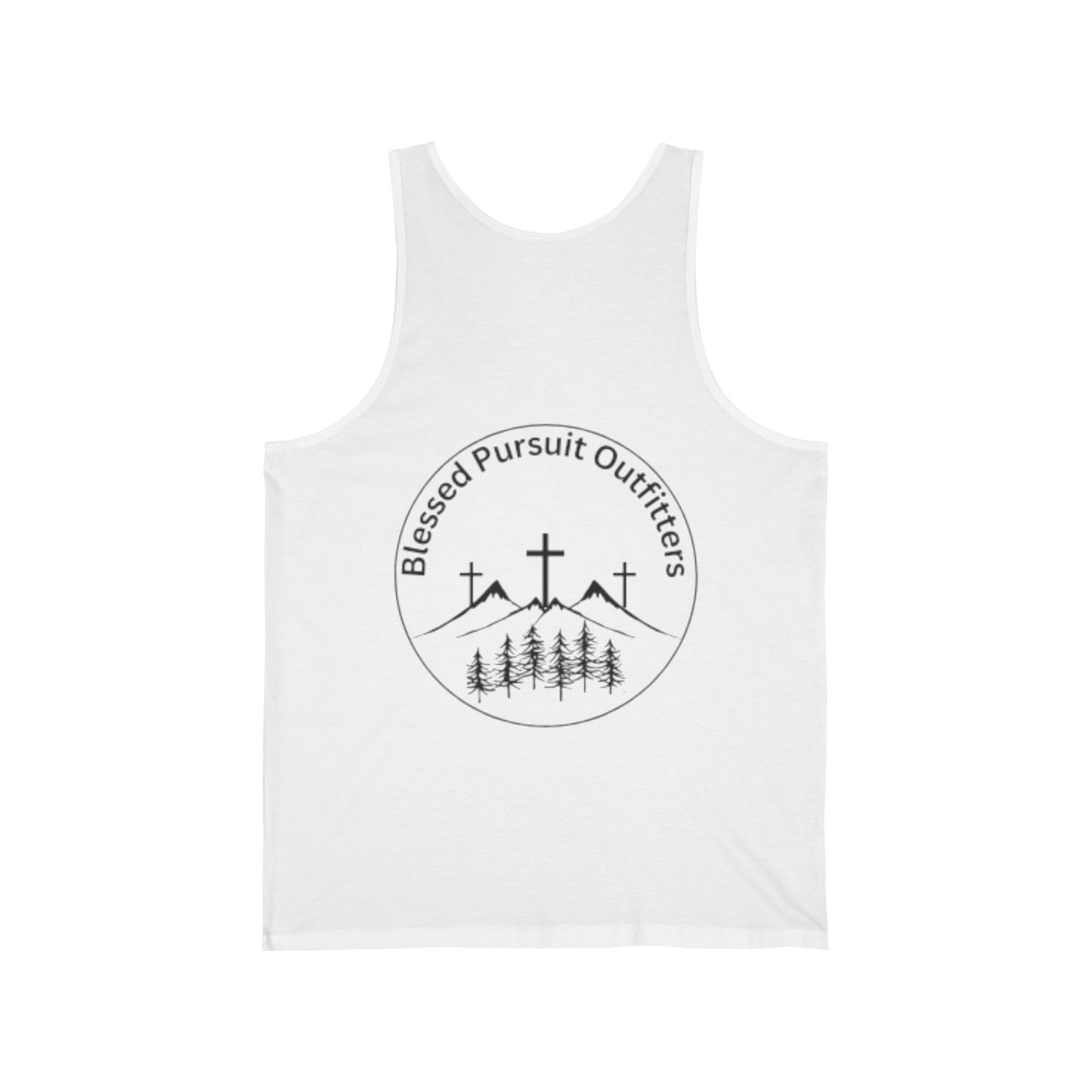 Unisex Jersey Tank "Thessalonians 5;18"
