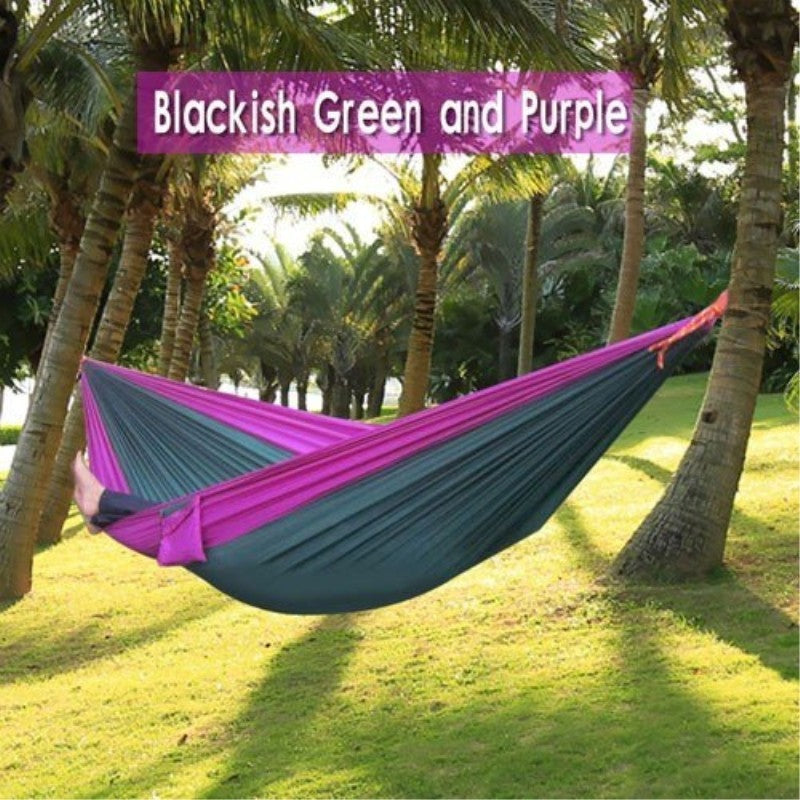 Backpacking Hammock - Portable Nylon Parachute Hammock