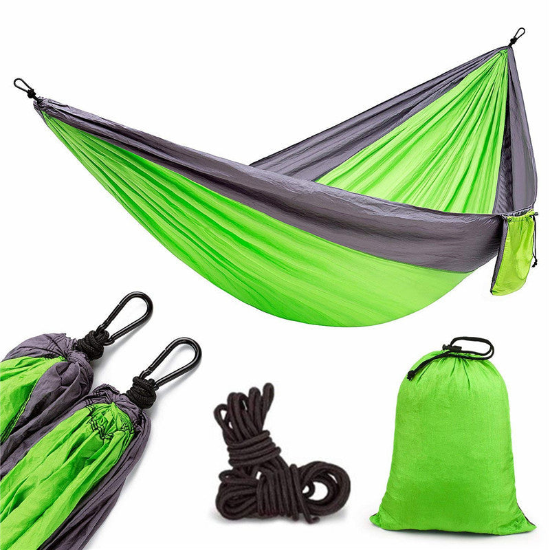 Backpacking Hammock - Portable Nylon Parachute Hammock