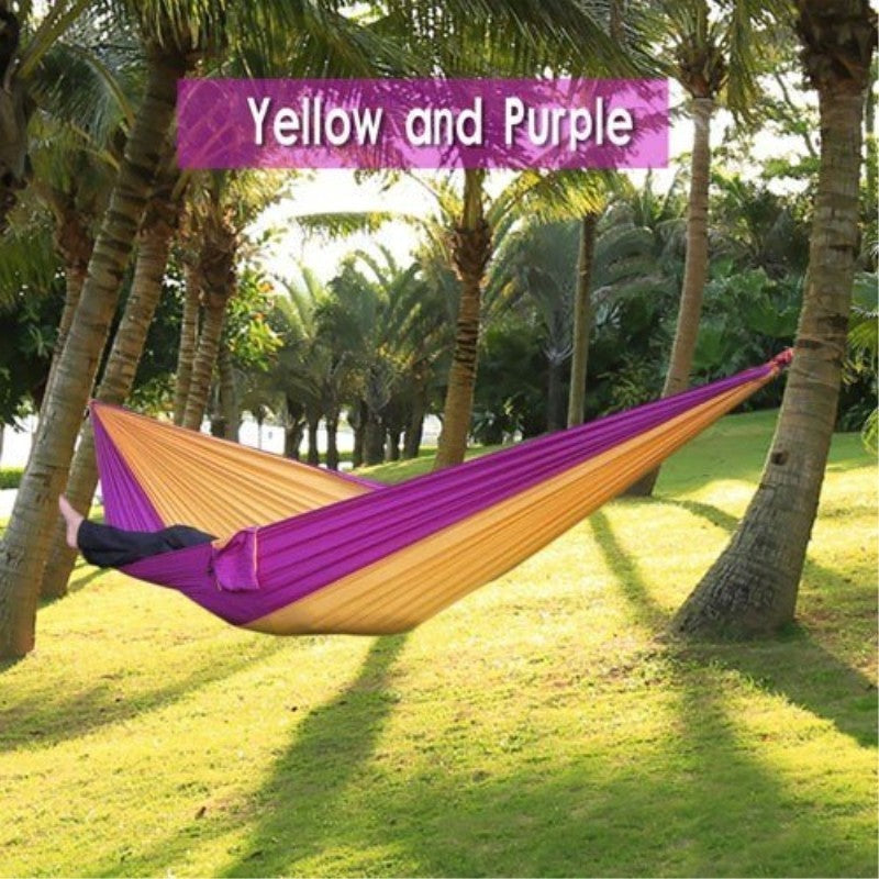 Backpacking Hammock - Portable Nylon Parachute Hammock
