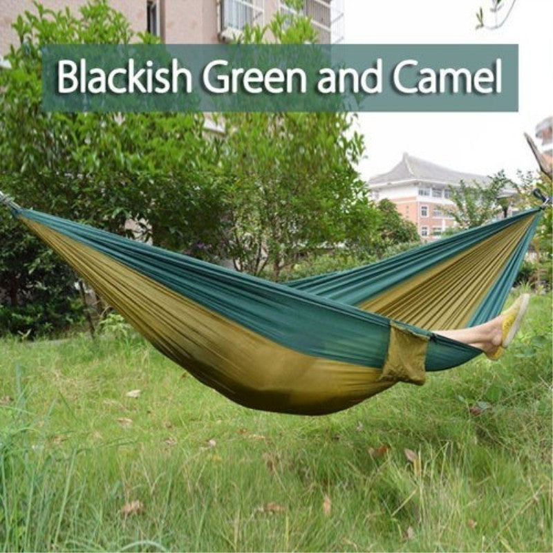 Backpacking Hammock - Portable Nylon Parachute Hammock