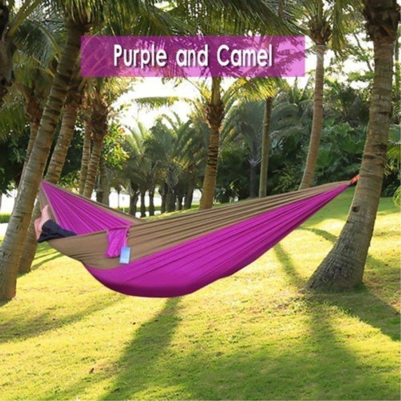 Backpacking Hammock - Portable Nylon Parachute Hammock