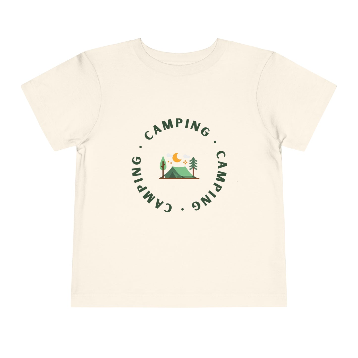 Toddler Short Sleeve Tee " Camping"