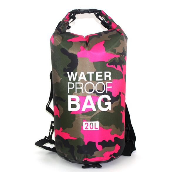 20L Outdoor Camouflage Dry Bag