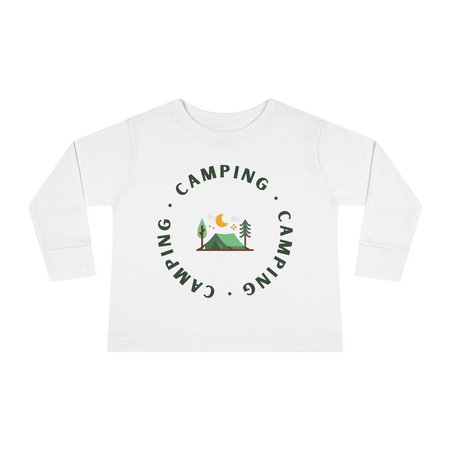 Toddler "Camping" Long Sleeve Tee