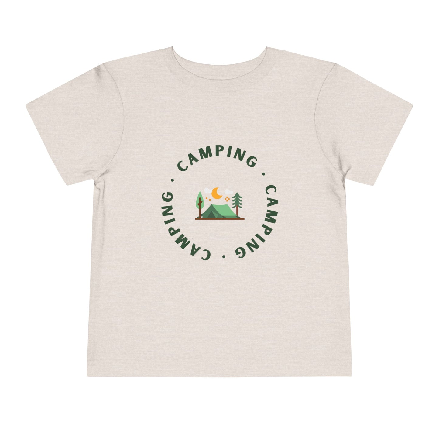 Toddler Short Sleeve Tee " Camping"