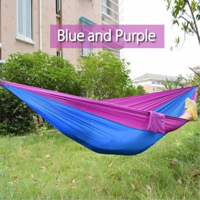 Backpacking Hammock - Portable Nylon Parachute Hammock