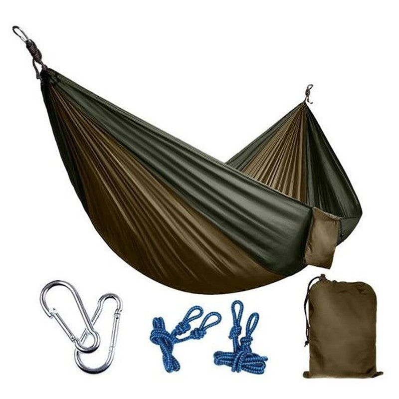 Backpacking Hammock - Portable Nylon Parachute Hammock