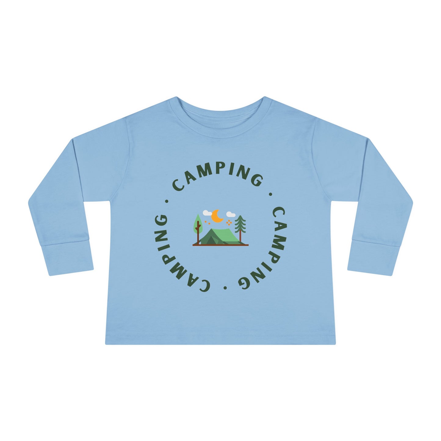 Toddler "Camping" Long Sleeve Tee