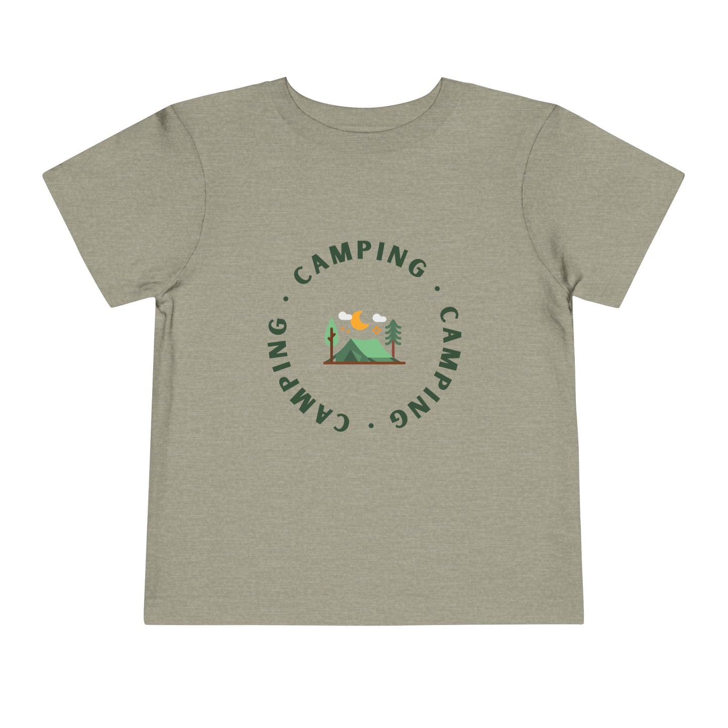 Toddler Short Sleeve Tee " Camping"