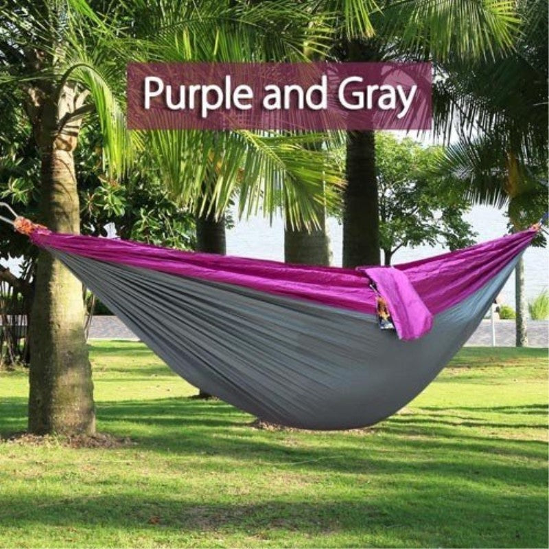 Backpacking Hammock - Portable Nylon Parachute Hammock