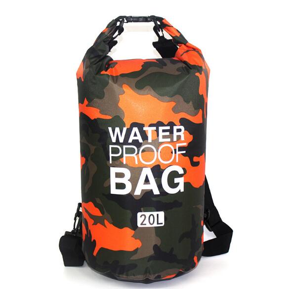 20L Outdoor Camouflage Dry Bag