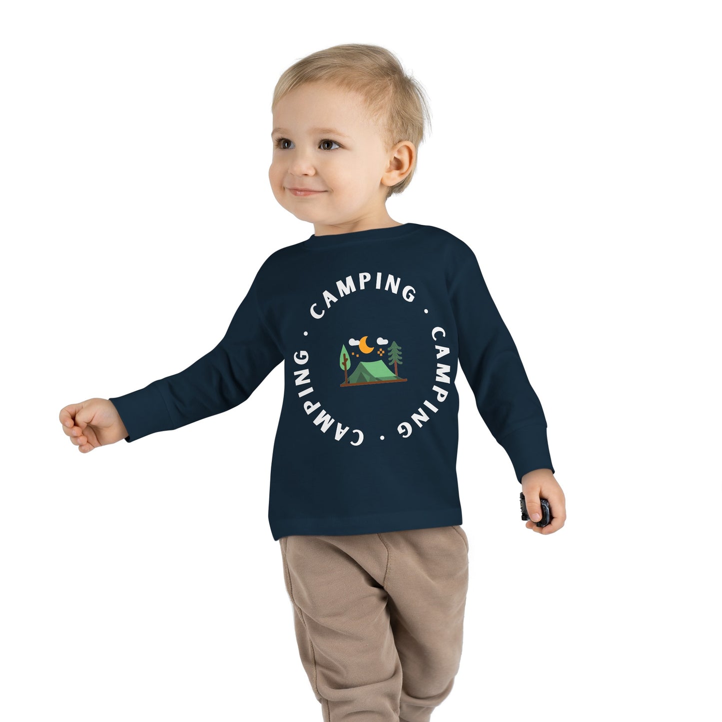 Toddler "Camping" Long Sleeve Tee