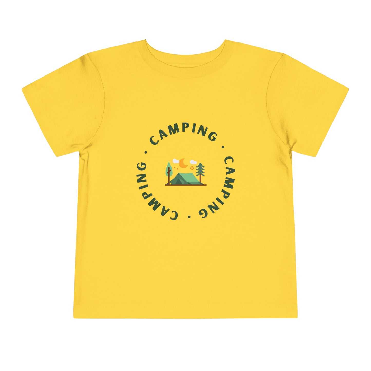 Toddler Short Sleeve Tee " Camping"