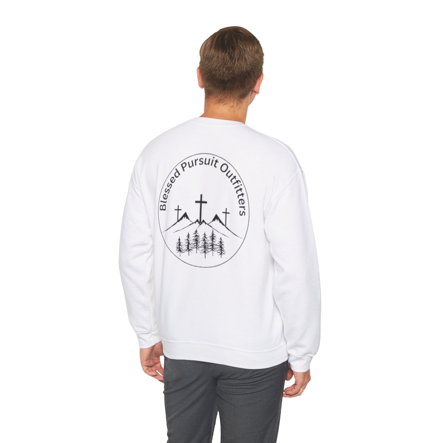 Unisex "Hike More, Worry Less" Crew Neck