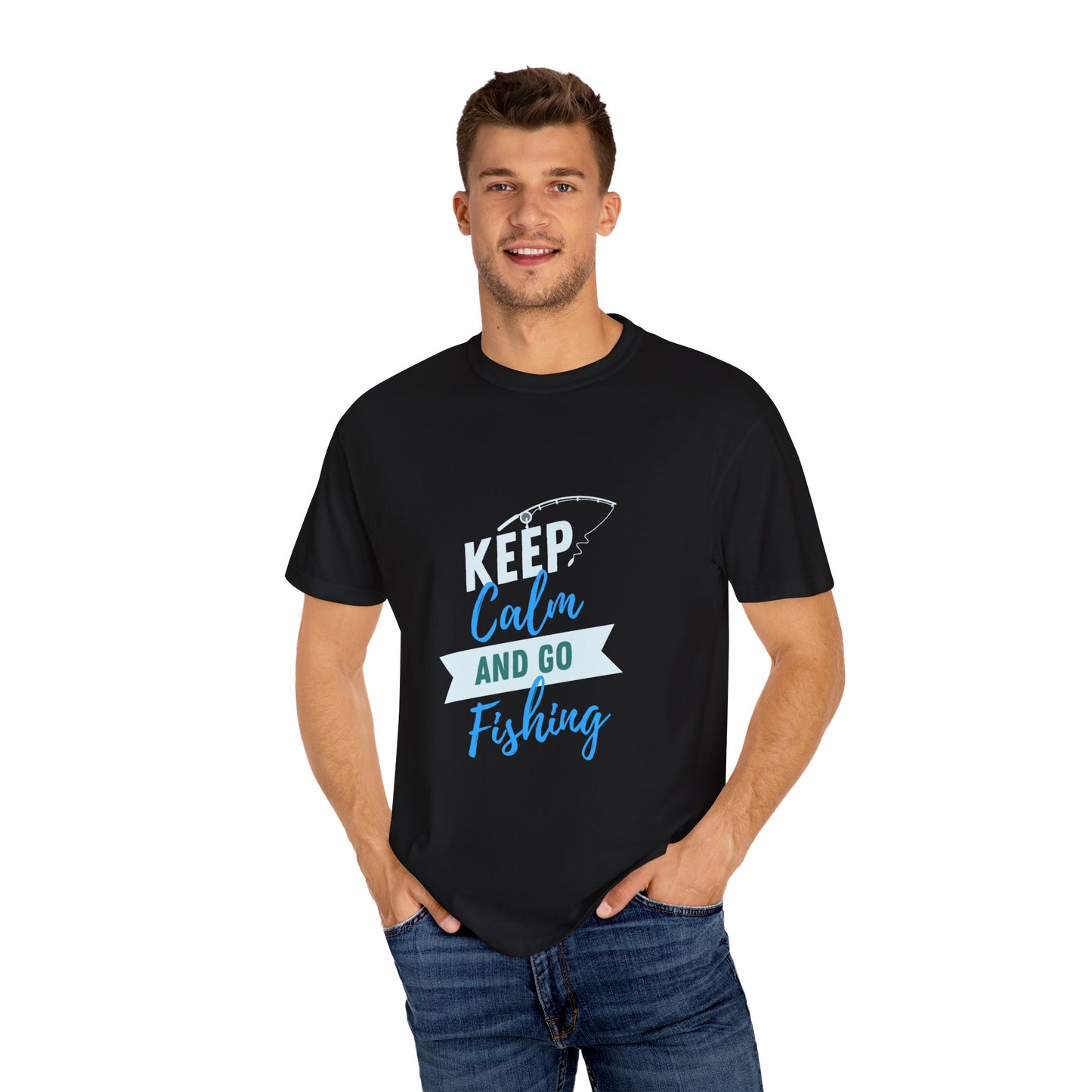 Unisex "Keep Calm And Go Fishing" T- Shirt